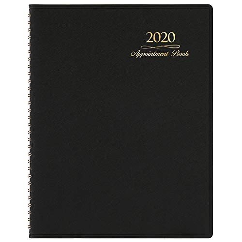 Product Cover 2020 Appointment Book/Planner - Weekly Appointment Book/Planner 2020, Daily/Hourly Planner with Tabs, 15 Minutes, 8.26