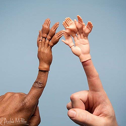 Product Cover Finger Hands For Finger Hands (5 Assorted Color Finger Hands Bulk)