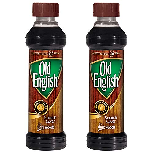 Product Cover Old English Scratch Cover for Dark Woods, 8 fl oz Bottle, Wood Polish (Pack of 2)