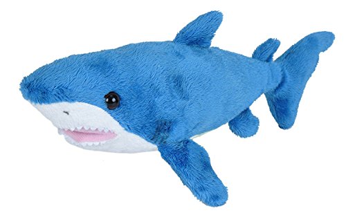 Product Cover Wild Republic Mako Shark Plush, Stuffed Animal, Plush Toy, Gifts for Kids, Sea Critters 11 Inches