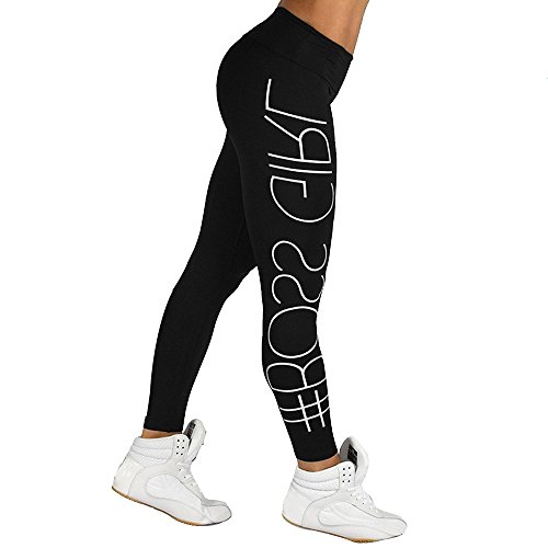 Product Cover Gillberry Soft Slim High Waisted Tummy Control Capri Yoga Leggings Running