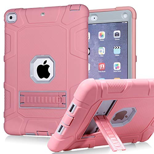 Product Cover iPad 6th Generation Cases, iPad 2018 Case, iPad 9.7 Inch Case,Hybrid Shockproof Rugged Drop Protection Cover Built with Kickstand for New iPad 9.7 inch A1893/A1954/A1822,/A1823