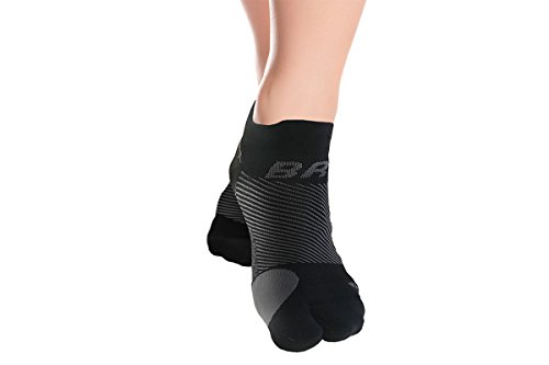 Product Cover OrthoSleeve BR4 Bunion Relief Socks (One Pair) Split-Toe Design Separates Toes, relieves Bunion Pain and a targeted Bunion pad Reduces Toe Friction and relieves Hallux valgus Pain
