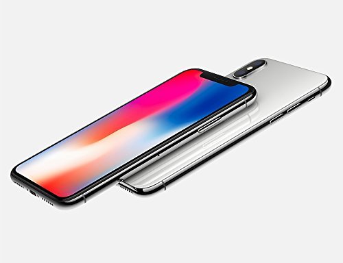 Product Cover Apple iPhone X, Fully Unlocked, 64GB - Silver (Renewed)