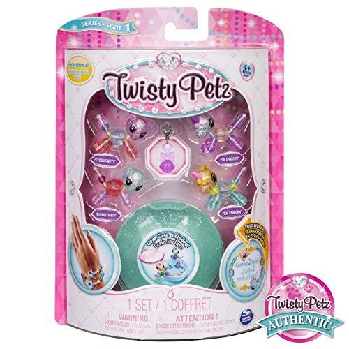 Product Cover Twisty Petz - Babies 4-Pack Kitties and Unicorns Collectible Bracelet Set for Kids