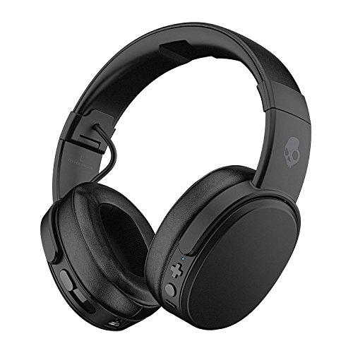 Product Cover Skullcandy Crusher Bluetooth Wireless Over-Ear Headphones with Microphone - (Renewed) (Black)