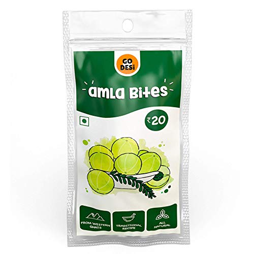 Product Cover GO DESi Dried Gooseberry (Amla) Bites (280 gm) - Pack of 8 Pouches