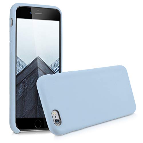 Product Cover kwmobile TPU Silicone Case for Apple iPhone 6 / 6S - Soft Flexible Rubber Protective Cover - Light Blue Matte