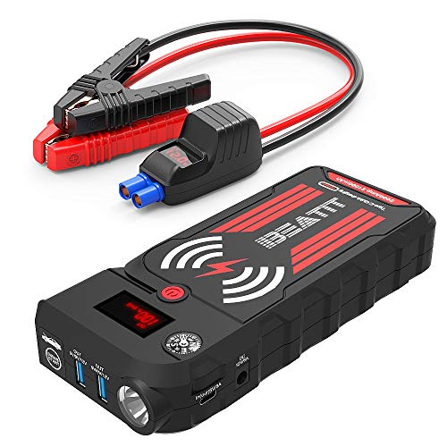 Product Cover Beatit BT-G18 2000A Peak 21000mAh 12V Portable Car Jump Starter (up to 8.0L Gas and 8.0L Diesel) Auto Battery Booster With Smart Jumper Cables Wireless Charger