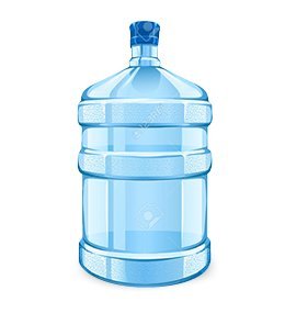 Product Cover Dhavesai Universal Chetan Plastic Water Dispenser Bottle (Clear) - 20 LTR...