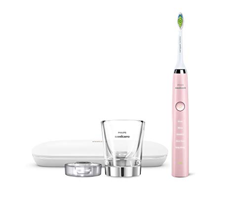 Product Cover Philips Sonicare Diamondclean Classic Rechargeable Electric Toothbrush, Pink HX9361/69, 2.26 Pound