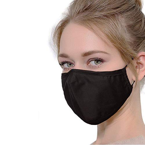 Product Cover N95 Dust Mask Can Be Washed Reusable and Smoke Pollution Mask with 4 Filter Black