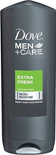 Product Cover Dove Men Care, Body & Face Wash, Extra Fresh, Pack of 3, (13.52 Fl. Oz/400 ml Each)