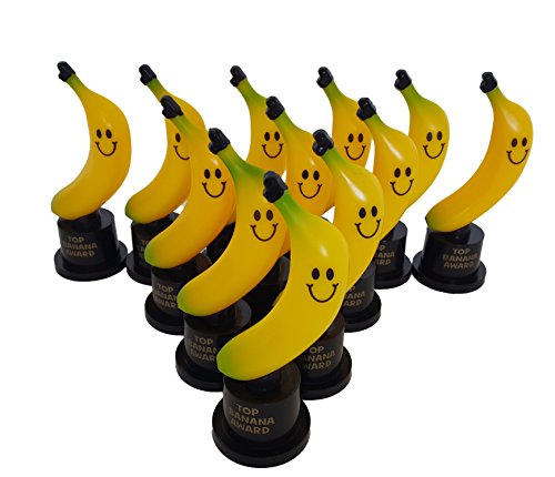 Product Cover Dondor Plastic Gold Trophy Awards - Bulk Trophy Awards! (TOP Banana)