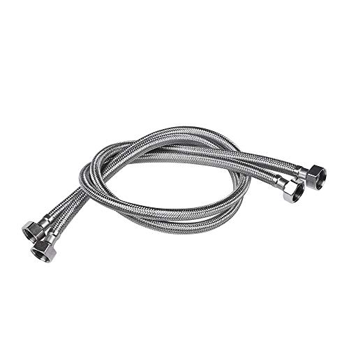 Product Cover Vataler Faucet Line Connector Braided 304 Stainless Steel Supply Hose 1/2