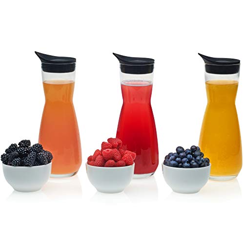 Product Cover Libbey Make Your Own Mimosa Bar Set with 3 Carafes with Lids and 3 Garnish Bowls
