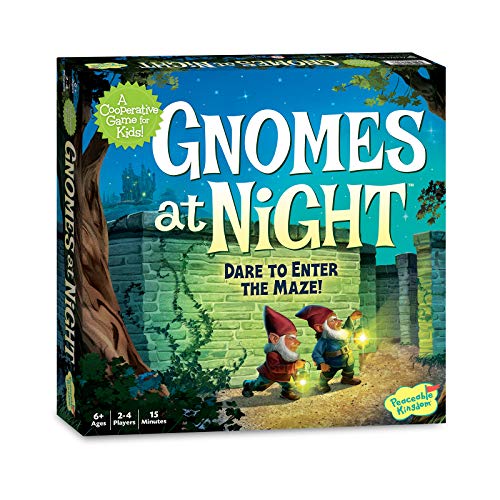 Product Cover Peaceable Kingdom/ Gnomes at Night- A Cooperative Maze Game for Kids!