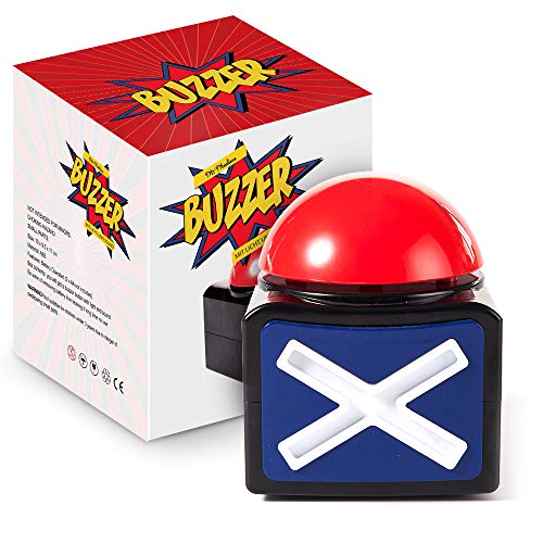 Product Cover MyMealivos XL Buzzer Alarm Button with Sound and Light Trivia Quiz Game