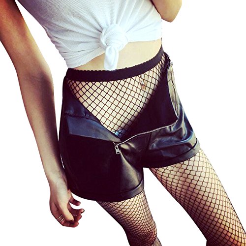 Product Cover DancMolly Fishnet Stockings Pantyhose Women's 2 Pair High Waist Hollow Mesh Tights Legging Hosiery