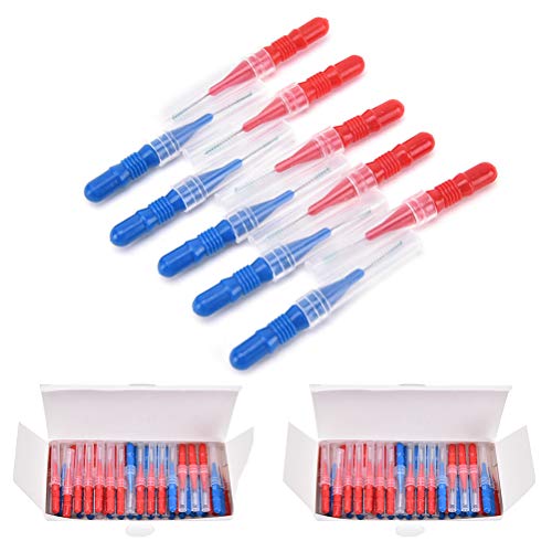Product Cover Interdental Slim Brush, Toothpick Tooth Flossing Head Oral Dental Hygiene Brush - 100 Count ...