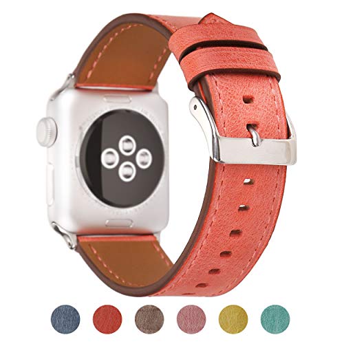 Product Cover Pantheon Compatible Apple Watch Band 42mm 44mm for Women - Leather Band Compatible iWatch Bands/Strap for Series 4 3 2 1