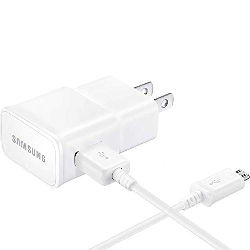 Product Cover T-Mobile Samsung Galaxy J7 2015 Adaptive Fast Charger Micro USB Cable Kit! [1 Wall Charger + 3 FT Micro USB Cable] AFC uses Dual voltages for up to 50% Faster Charging! - Bulk Packaging