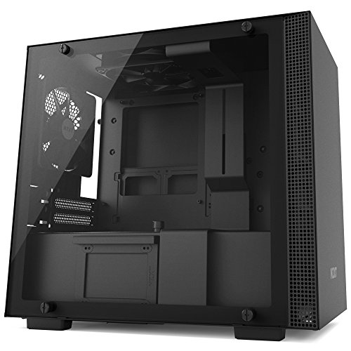 Product Cover NZXT H200 - Mini-ITX PC Gaming Case - Tempered Glass Panel - Enhanced Cable Management System - Water Cooling Ready - Black - 2018 Model