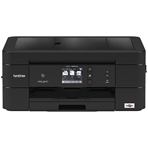 Product Cover Brother Wireless All-in-One Inkjet Printer, MFC-J895DW, Multi-function Color Printer, Duplex Printing, NFC One Touch to Connect Mobile Printing, Amazon Dash Replenishment Enabled