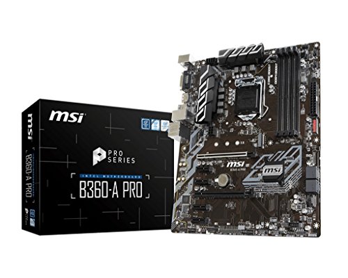 Product Cover MSI B360-A PRO ATX Intel Coffee Lake LGA 1151 Motherboard