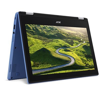 Product Cover Newest Acer Convertible Chromebook 11.6in HD IPS Touchscreen, Intel Celeron N3060 1.6 GHz, 4GB Ram 32GB SSD, Intel HD Graphics, HDMI, WiFi, Webcam, Chrome OS- BLUE COLOR (Renewed)