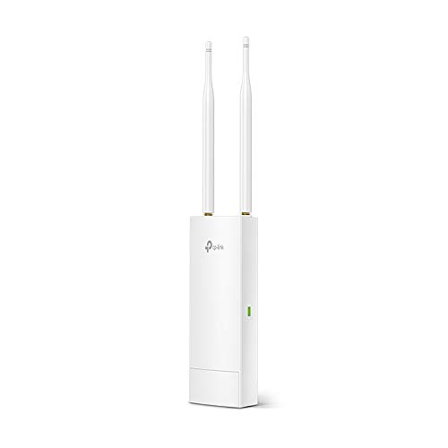 Product Cover TP-Link Omada N300 Outdoor Wireless Access Point - Waterproof, Dustproof, Lightening Protection, Seamless Roaming, Gigabit, PoE Powered, Free PoE Injector, Free Managing Software(EAP110-Outdoor)