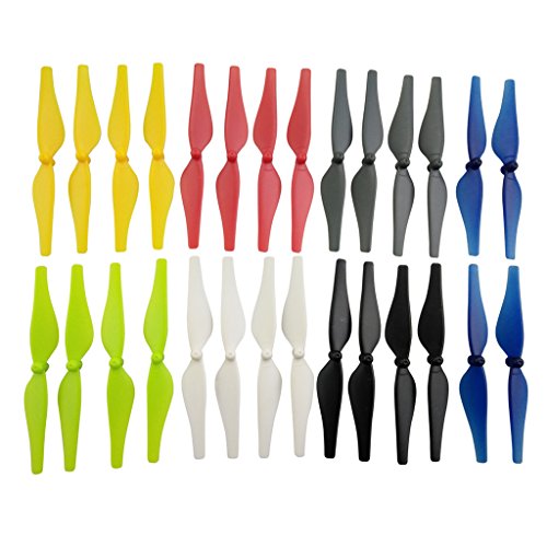 Product Cover Fytoo 28pcs Propeller for DJI Tello RC Quadcopter Spare Parts Drone Blades Seven Colors