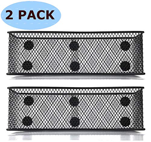 Product Cover Magnetic Locker Basket Magnetic Baskets for Refrigerator Magnetic Pen/Pencil Holder Locker Accessories - 7.8