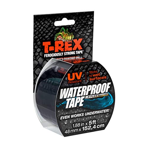 Product Cover T-Rex 285988 Ferociously Strong Waterproof Tape, 2 inch Wide, Black