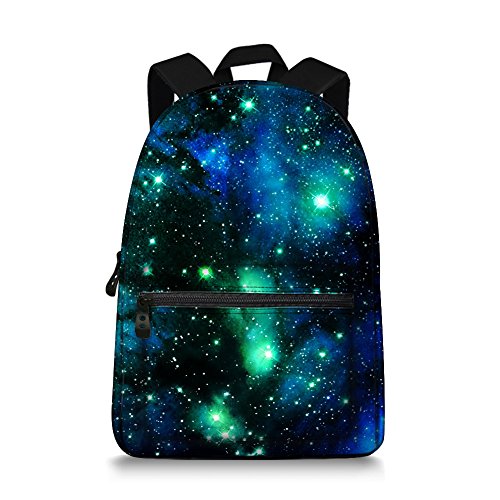 Product Cover JeremySport Unisex TrendyMax Galaxy Pattern Grade Backpack for Elementary Kids (Galaxy 110)