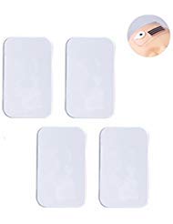 Product Cover 4pcs clear silicone false eyelash holder pads for eyelash extensions tools 3.54' x 2'