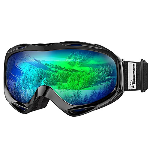 Product Cover OutdoorMaster OTG Ski Goggles - Over Glasses Ski/Snowboard Goggles for Men, Women & Youth - 100% UV Protection