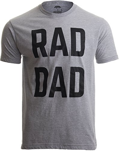 Product Cover RAD DAD | Funny Cool Dad Joke Humor, Daddy Father's Day Grandpa Fathers T-Shirt
