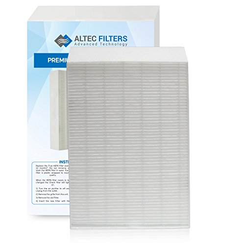 Product Cover Altec Filters True HEPA Filters Compatible with HPA100 Filter R Air Purifier, Fits HPA090, HPA100, HPA200, HPA300 HW HRF-R1 (HRF-R1 1 Pack)