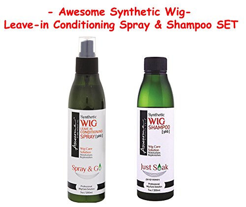 Product Cover Awesome Synthetic Wig Leave in Conditioner & Shampoo SET and Eyebrow Razor