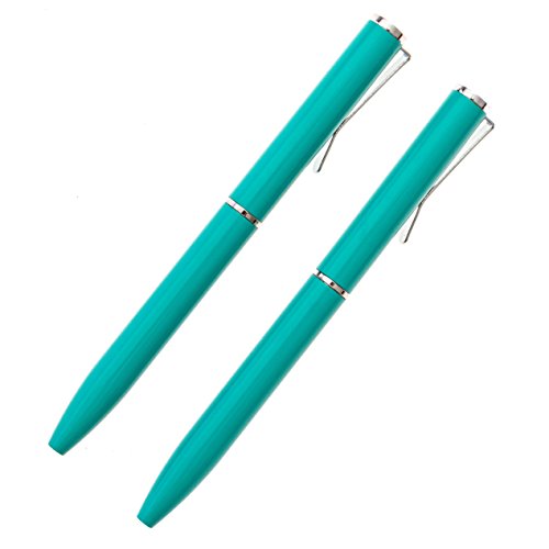 Product Cover NarwhalCo Set of 2 Teal Small Pens (3.35