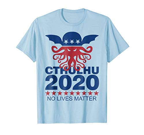Product Cover Funny Cthulhu Shirt Cthulhu 2020 No Lives Matter Shirt
