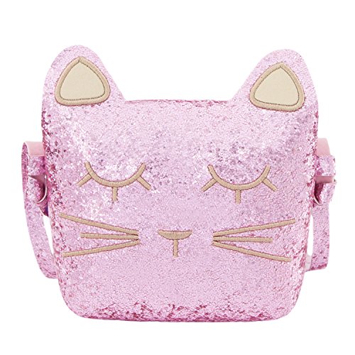 Product Cover CMK Trendy Kids Cat Purse for Little Girls Toddlers Crossbody Bag