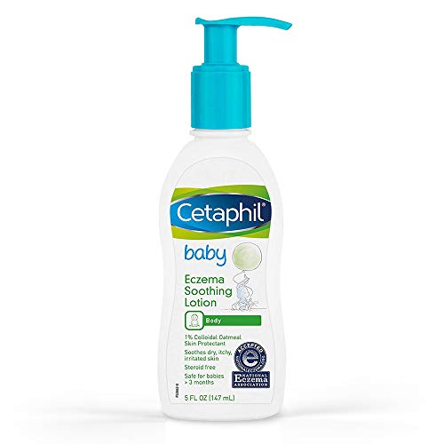 Product Cover Cetaphil Baby Eczema Soothing Lotion, Colloidal Oatmeal, Paraben Free, Hypoallergenic, Dry Skin, 5 Fluid Ounce