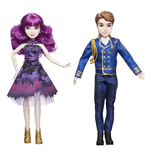 Product Cover Disney Descendants 2 Royal Cotillion Couple Mal and King Ben of Auradon Set-Descendants Dolls
