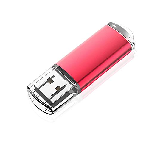 Product Cover KOOTION 32GB USB 2.0 Flash Drive Thumb Drive Memory Stick Pen Drive with LED Indicator, Red