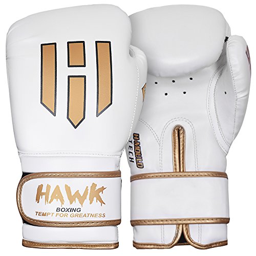 Product Cover Hawk Boxing Gloves for Men & Women Training Pro Punching Heavy Bag Mitts UFC MMA Muay Thai Sparring Kickboxing Gloves, 1 Year Warranty!!!!