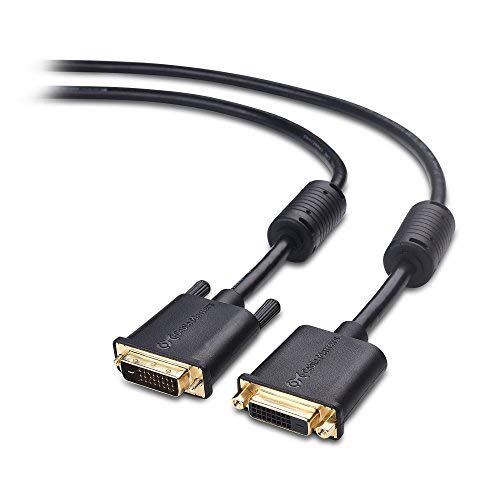 Product Cover Cable Matters DVI to DVI Extension Cable (DVI-D Dual Link Extension Cable) - 6 Feet