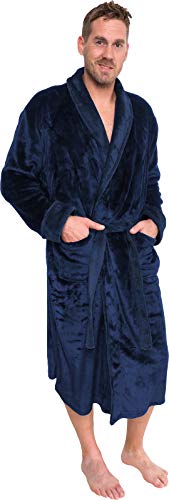 Product Cover Ross Michaels Mens Plush Shawl Collar Kimono Bathrobe Robe