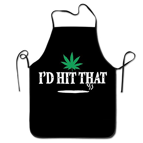 Product Cover I'd Hit That Marijuana Pot Weed Stoner Kitchen Cooking BBQ Apron